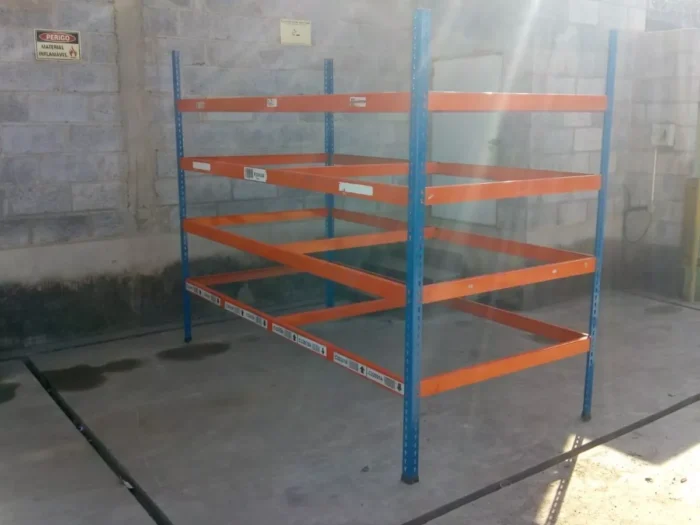 Prateleira De Aço Cargas Distribuídas Paletizada - Image 3